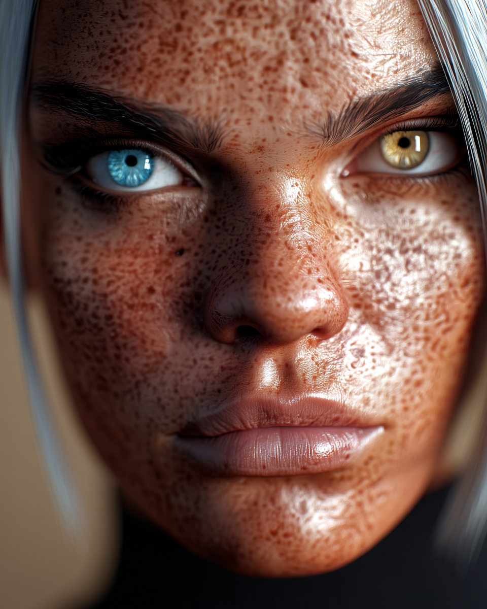 Kira — freckles and natural lighting